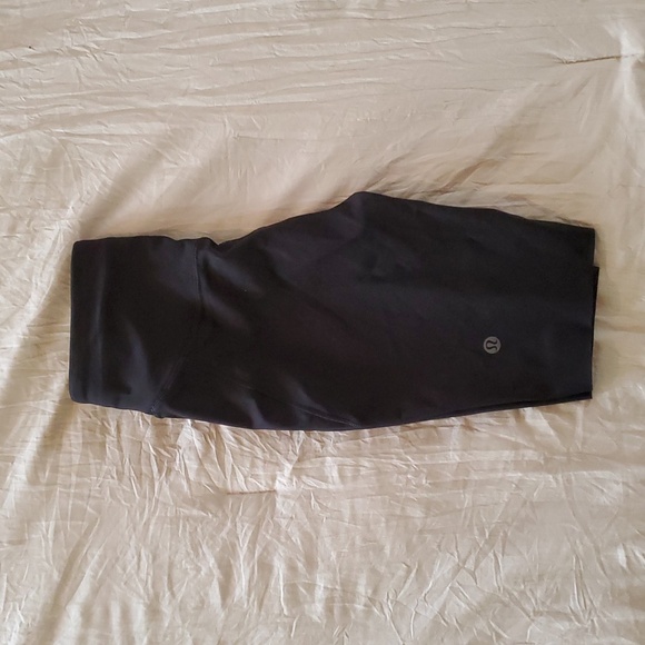 lululemon Base Pace Black High-Rise Shorts 8in Sz 4 Nwot - Picture 4 of 7